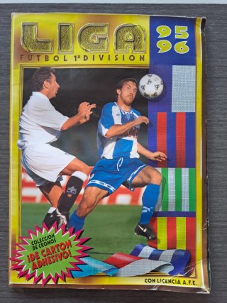 Álbum Liga Este 95-96 Completo Joyaza !