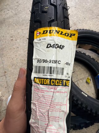 Neumático Dunlop D404F 80/90-21
