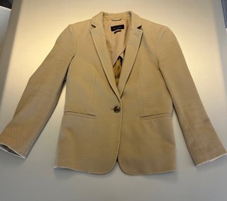 Blazer Beige Massimo Dutti