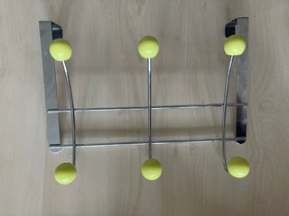 Perchero para puerta con 6 ganchos
