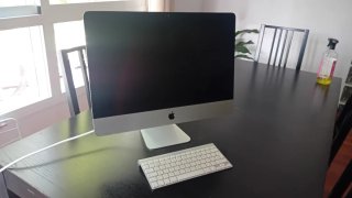 iMac Apple Plateado