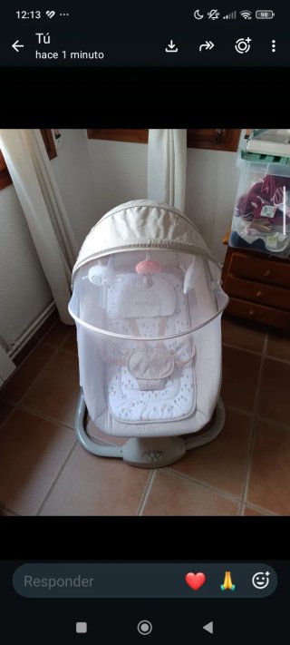 Columpio para Bebé con mosquitera