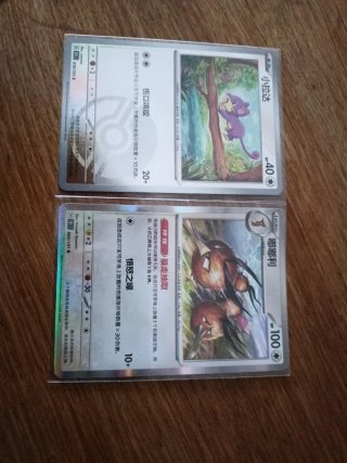 Cartas Pokémon Ratata y Dodrio