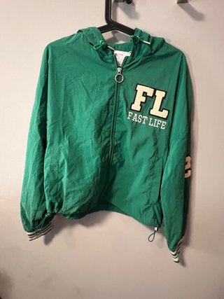 Cazadora Bershka Verde
