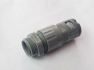 RACOR ESTANCO TUBO CORRUGADO+MANGUERA AD15,8mm M20