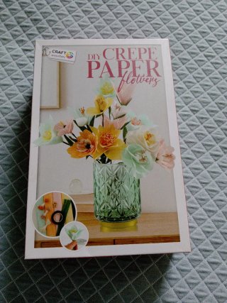 Kit DIY Flores de Papel Crepé Craft Sensations