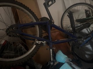 Bicicleta BMX Azul