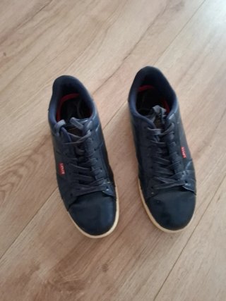 Zapatillas de cuero Levi's azules