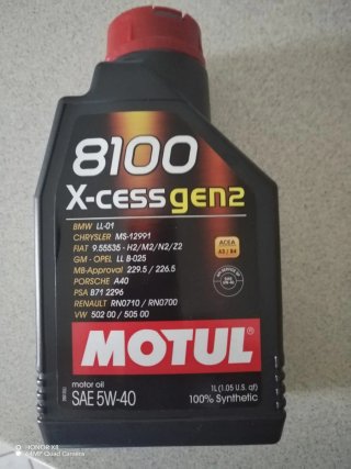 Motul 8100 x 2 litri