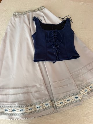 Traje Medieval de Dos Piezas