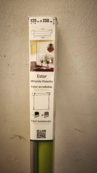 Estor Enrollable Miranda 120x250 cm Pistacho