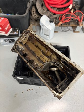 Cárter e chupador de óleo BMW E34