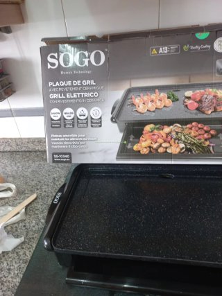 Plancha Eléctrica Sogo SS-10340