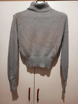 Jersey Gris de Cuello Alto