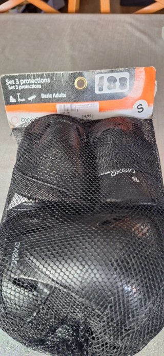 Set de 3 Protectores Oxelo Talla S