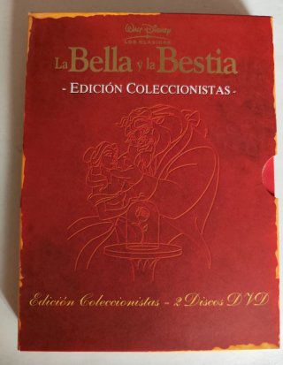 DVD La Bella y la Bestia Edición Coleccionistas
