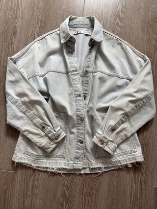 Chaqueta vaquera Zara azul