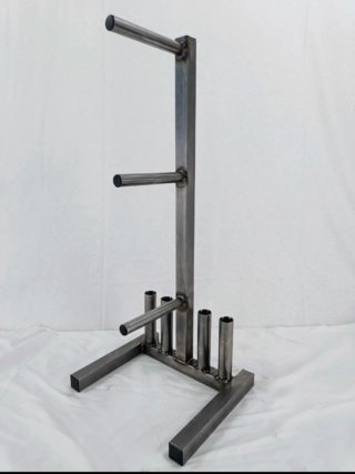 Soporte para Discos y Barras de Pesas