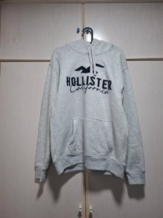 Sudadera Hollister Gris