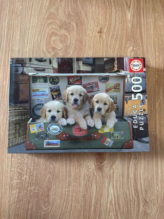 Puzzle Educa 500 piezas - Cachorros