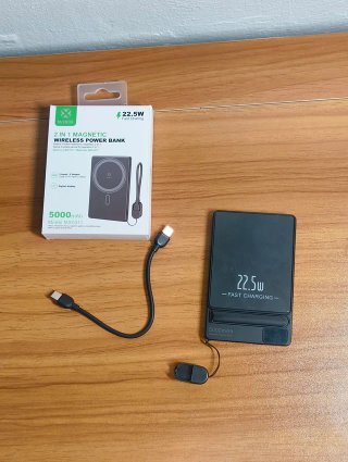 Power Bank Magnética WOOX 5000mAh 22.5W