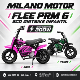 Dirtbike Infantil Eléctrica Milano 300W