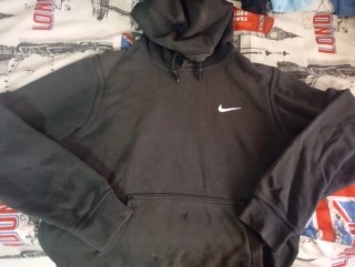Sudadera Nike Negra con Capucha