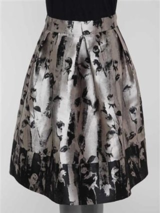 Falda Carolina Herrera Estampada