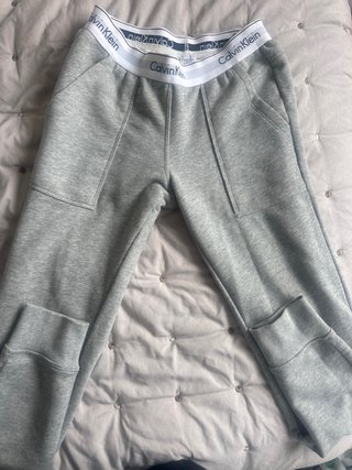 Pantalón de algodón Calvin Klein