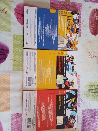 3 DVD Goldrake (UFO Robot)