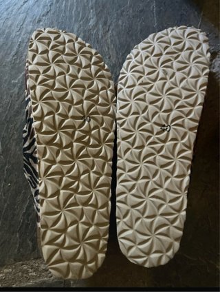 Sandalias Mujer Estampado Animal Talla 40
