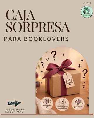 Caja sorpresa para book lovers
