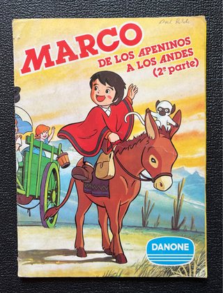 Álbum Marco de los Apeninos a los Andes 2ª Parte