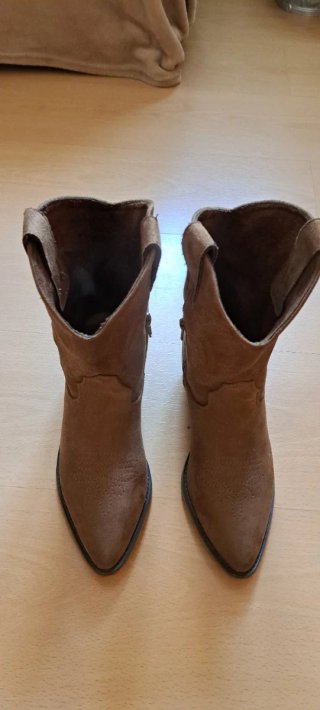 Botines Camperos Marrón Claro