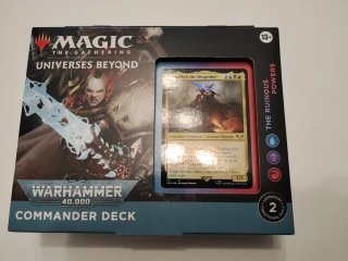Deck Commander Magic Warhammer 40k Sellado