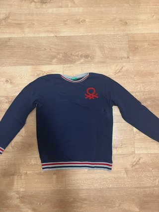 Sudadera United Colors of Benetton Azul