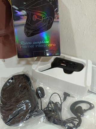 Intercomunicador para Casco de Moto