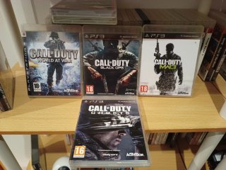 Pack 4 Juegos Call of Duty PS3