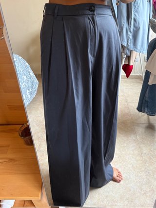 Pantalón de pinzas ancho