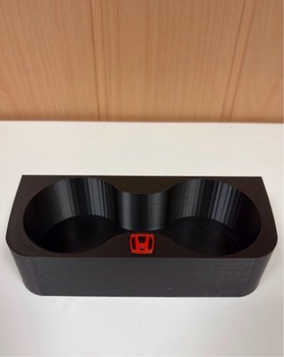 Posavasos Honda Civic EJ9/EK3 Logo Rojo