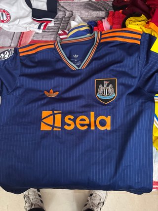 Camiseta Newcastle United Adidas Azul XL
