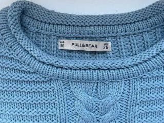 Jersey Pull&Bear Azul Talla M