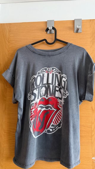 Camiseta The Rolling Stones Gris