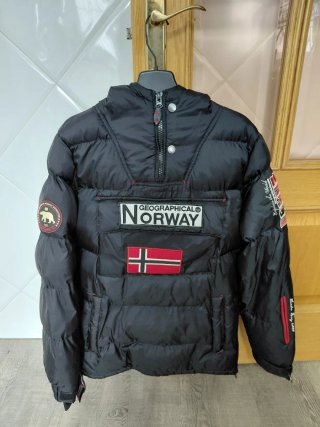 Cazadora Geographical Norway Negra original