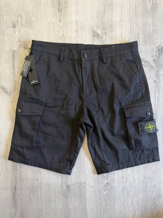 Bermudas Stone Island Negras Talla 44