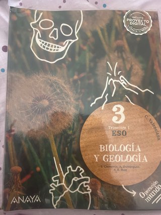 Libro de biologia tercero de la eso