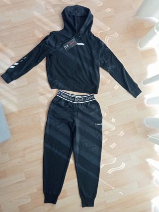 Chándal Hummel Negro Talla S