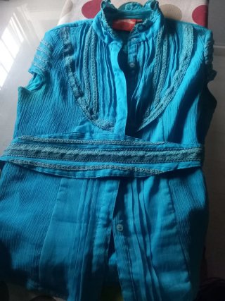 Blusa Almatrici Turquesa