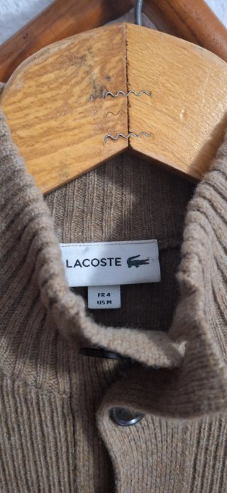 Jersey de punto Lacoste marrón