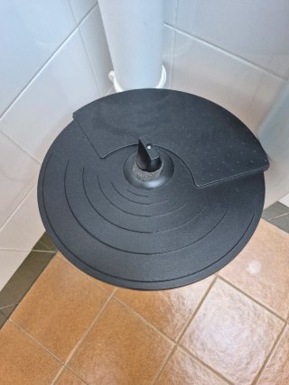 Plato de Batería Electrónica con Soporte